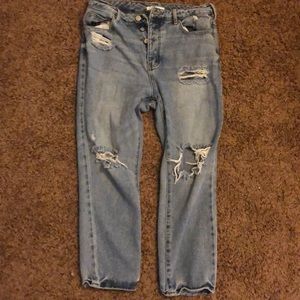 PacSun light wash Mom Jean